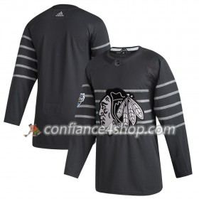Adidas Maillot de Hockey Chicago Blackhawks Blank Gris 2020 NHL All-Star Authentic - Homme